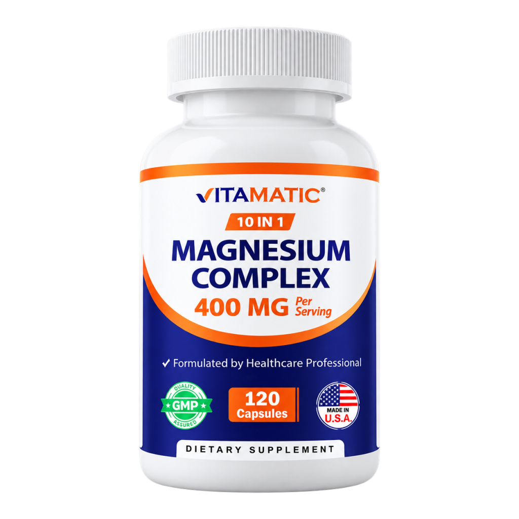 Magnesium Complex 400 mg – Vitamatic – 120 cápsulas