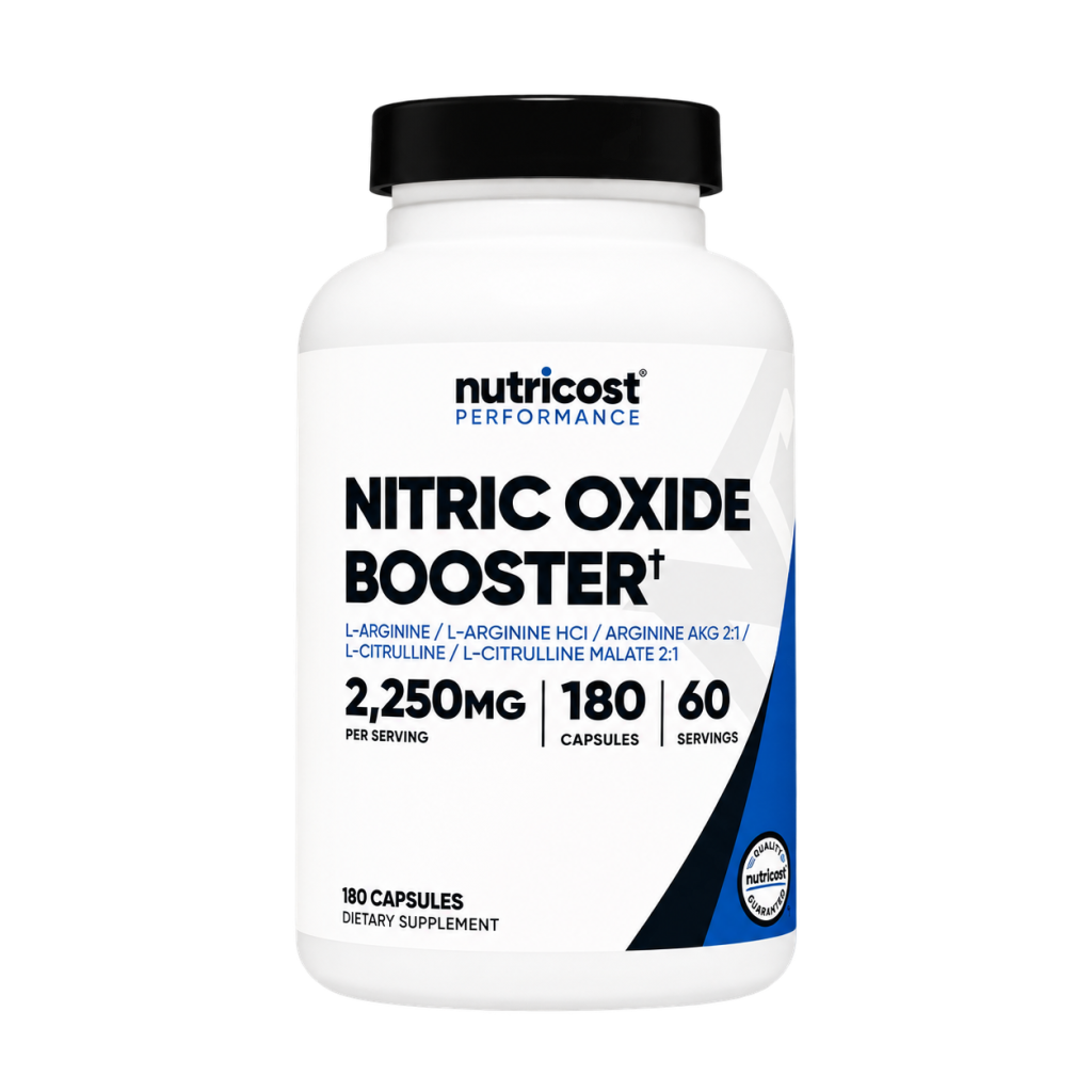 Potenciador de Óxido Nítrico 2.250 mg-Nutricost  – 180 cápsulas